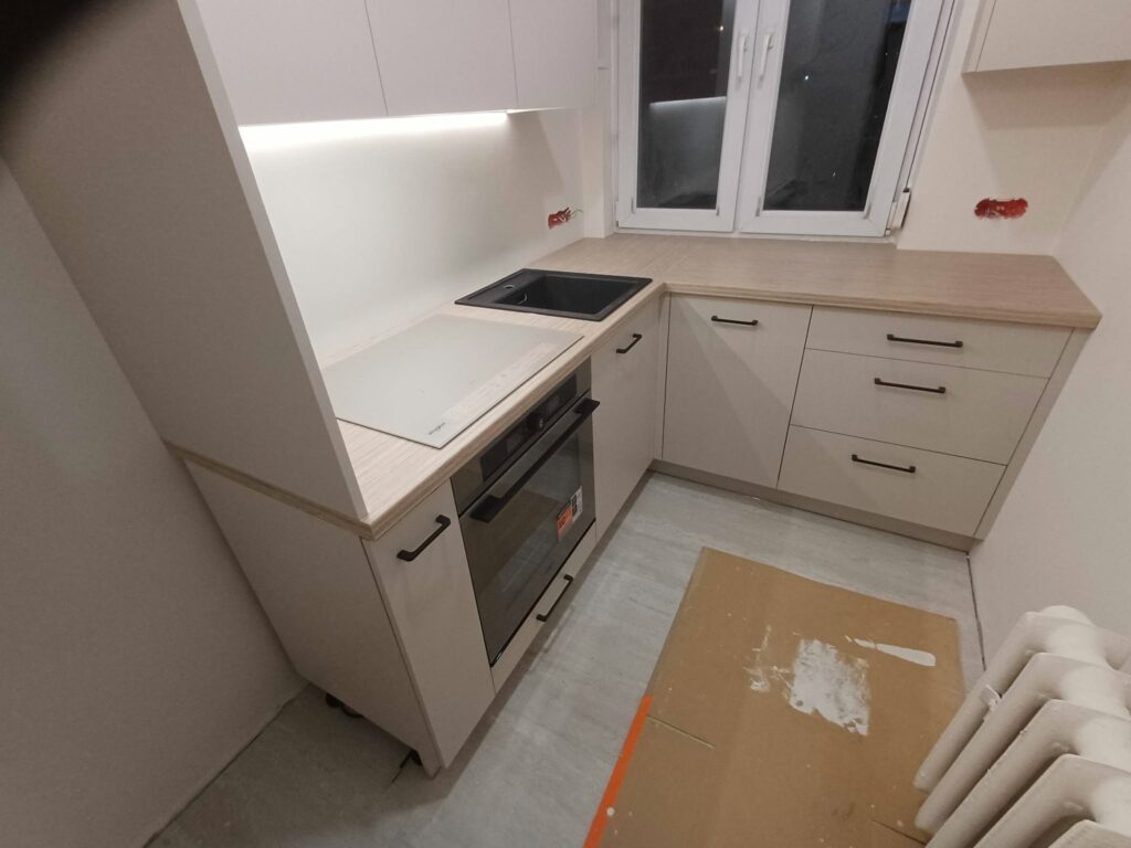einbaukueche nach mass holzoptik dessau rosslau