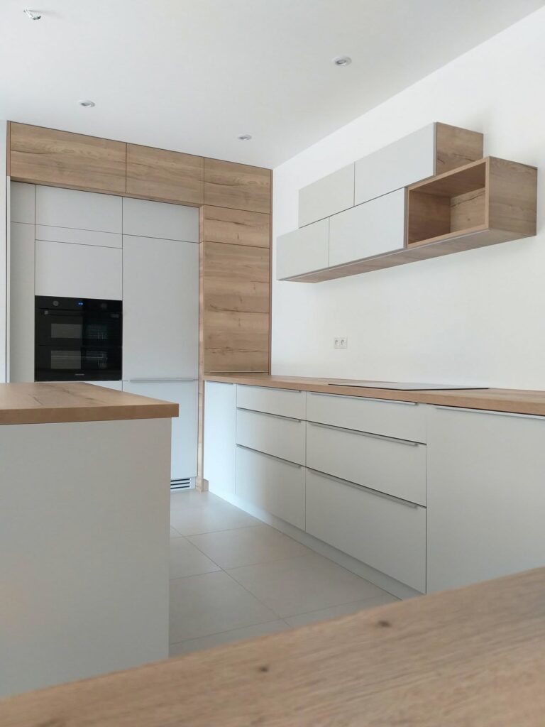einbaukueche nach mass holzoptik suederholz