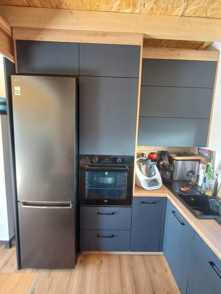 einbaukueche nach mass holzoptik zeitz