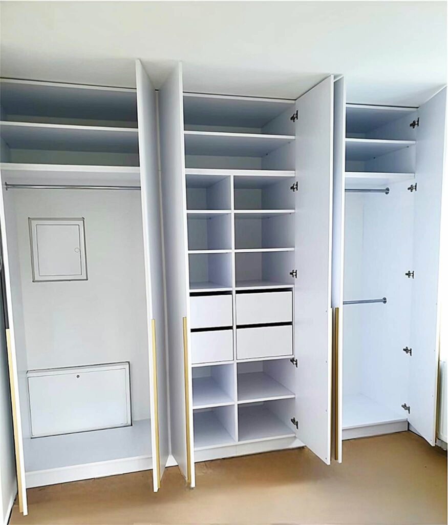 einbauschrank nach mass weiss pritzwalk